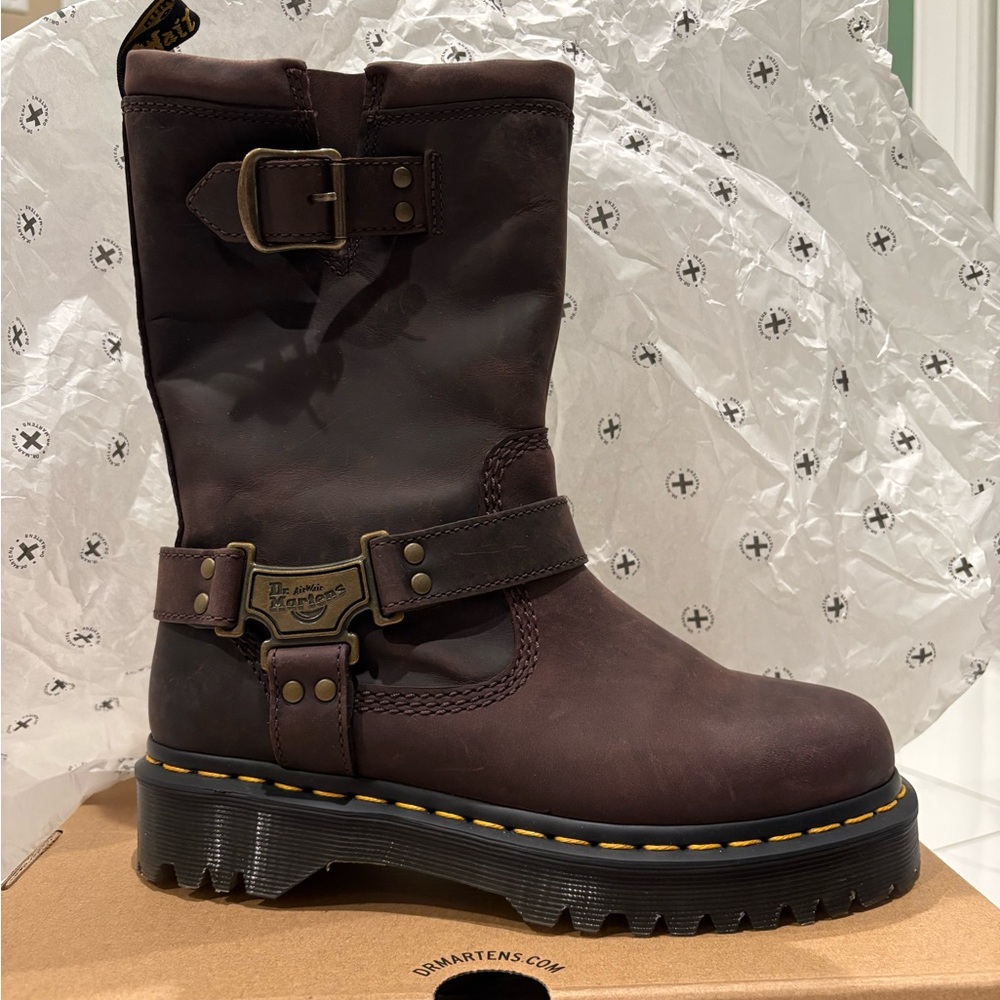 Anistone Hi DrMartens 
**Limited edition / seasonal style
Will not be restocked.